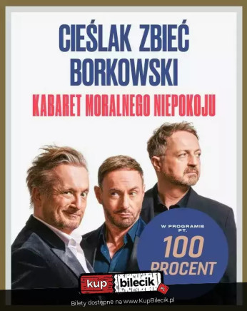 Grajewo Wydarzenie Kabaret Kabaret Moralnego Niepokoju - program pt. "100 Procent"