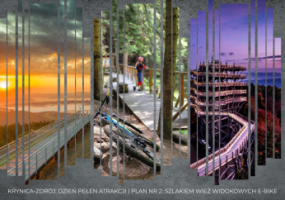 Krynica-Zdrój dzień pełen atrakcji | Plan nr 2: Szlakiem Wież Widokowych E-bike - Atrakcje.pl